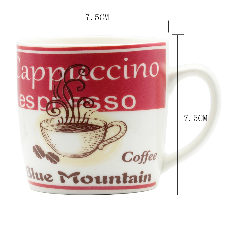 Custom Mug Ceramic Design Custom Logo Cup with Spoon