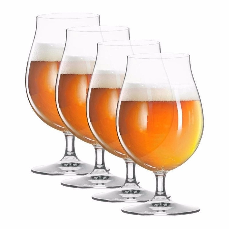 Wholesale Beer Souvenirs Can Shaped Pint Glass Beer Glasses Cup Custom Lead-Free Crystal Beer Glasses for Restaurant Bar Party