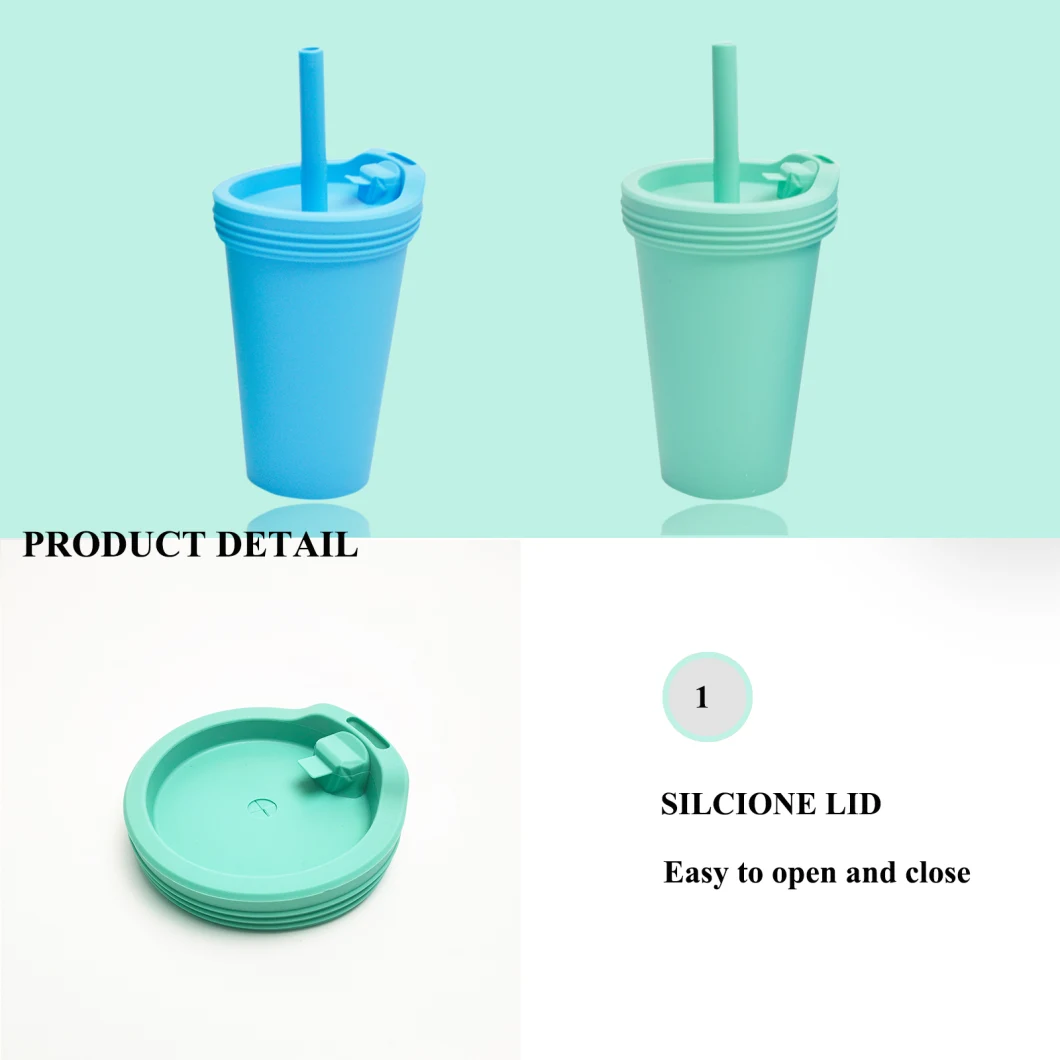 Silicone Pint Glasses, Unbreakable & Reusable 16-Ounce Silicone Cups for Indoor & Outdoors