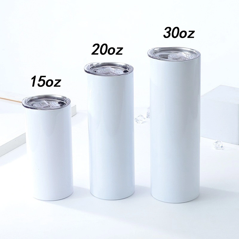 Double Wall Stainless Steel Vacuum Flask with Lid
