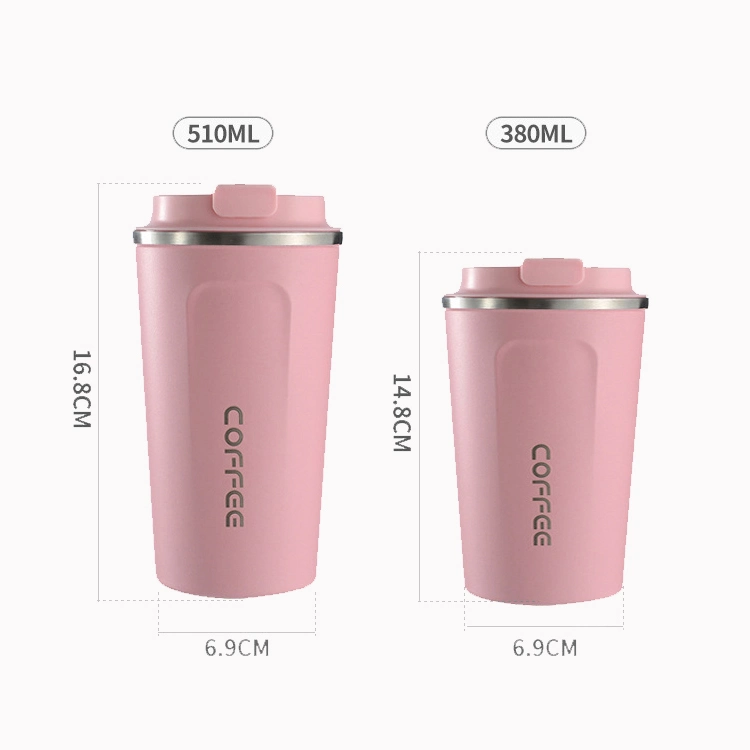 510ml 380ml Smart Touch Tumbler Temperature Stainless Steel Double Wall Vacuum Insulated Thermal Coffee Mug Smart with Leakproof Display Lid